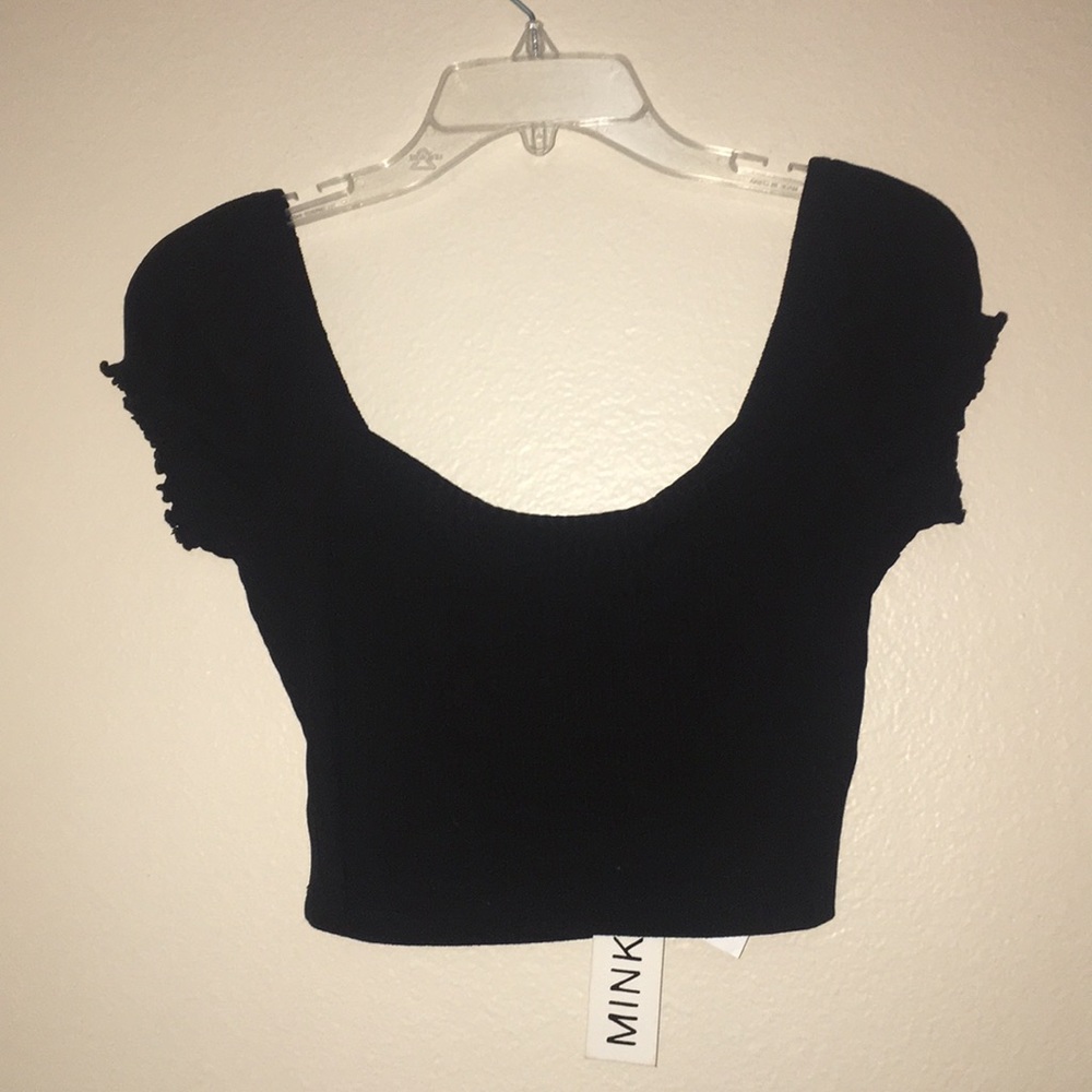 Mink Pink Black Top